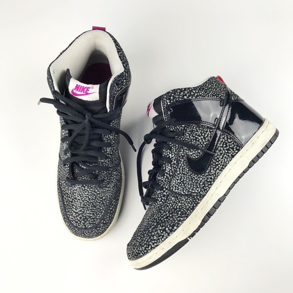 Nike Shoes - Nike Women’s Dunk Hi Skinny Print Sneakers